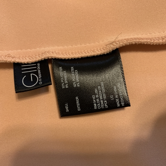 Kenneth Cole NWT light faux suede jacket blush pink L - Picture 5 of 7